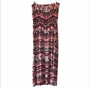 NWOT Trixxi Maxi Strapless Dress Size XL